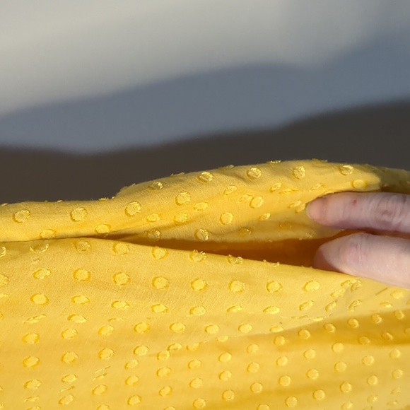 Moulinette Soeurs Anthropologie Yellow Dot Dress - Picture 5 of 8